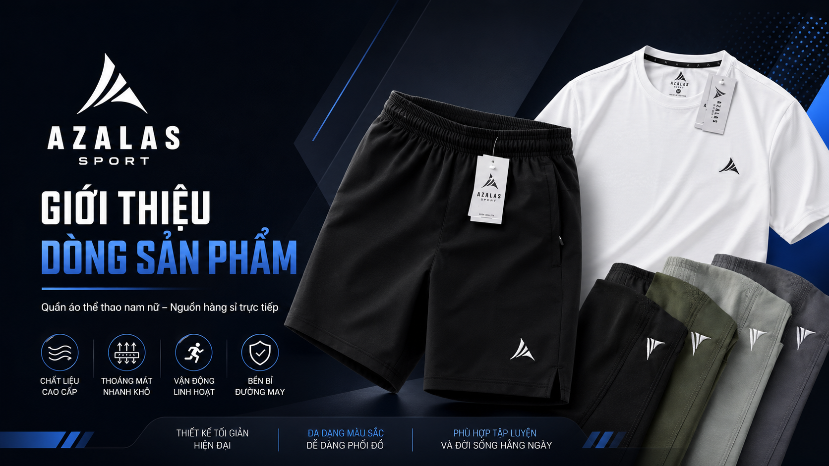 Giới thiệu dòng sản phẩm AZALAS SPORT