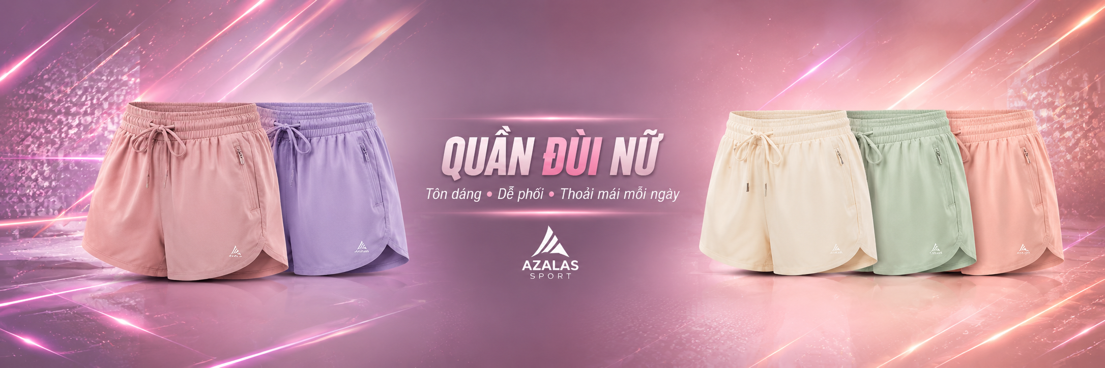 Quần Đùi Nữ Banner