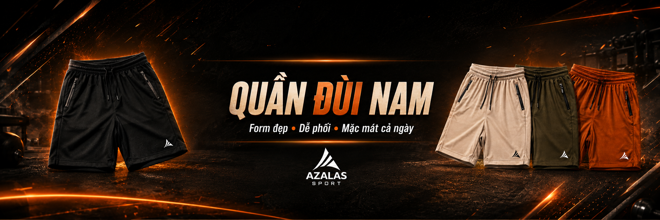 Quần Đùi Nam Banner
