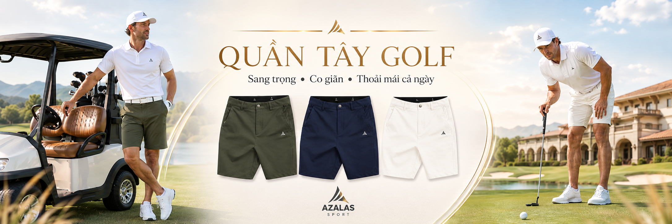 Quần tây golf Banner
